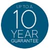 Up to 10 year guarantee